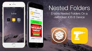 Nested Folders: Enable Nested Folders On a Jailbroken iOS 8 Device