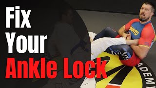 How to Do a Straight Ankle Lock for BJJ