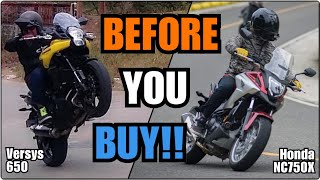 Honda NC 750X OR Kawasaki VERSYS 650? - The MIDDLEWEIGHT Adventure Tourers That You Are Ignoring