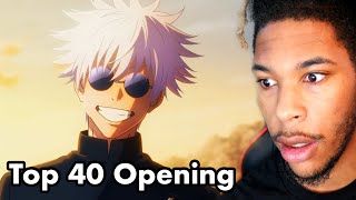 My Top 40 Anime Openings - Summer 2023 | REACTION!!