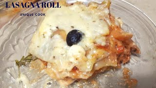 Lasagna roll recipe|by Unique Cook