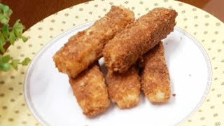 Mozzarella Cheese Sticks | মোজারেলা চিজ স্টিক | How To Make Mozzarella Cheese Stick