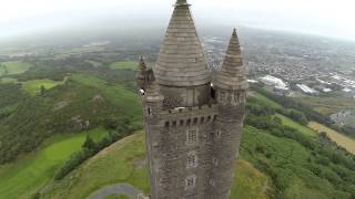 FPV Flight Scrabo Tower video #1 Co Down N.Ireland.