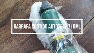 Unboxing Garrafa Térmica Inox AUTOSEAL710ml Contigo