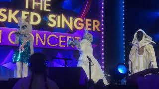 The masked singer in concert