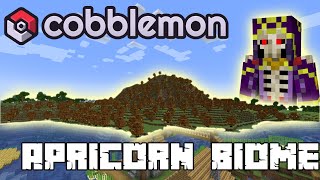 I BUILT my own CUSTOM APRICORN BIOME in Cobblemon Minecraft