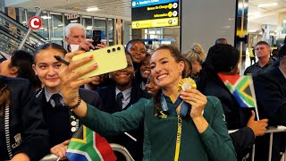 SA Team returns from Olympics & SA reacts