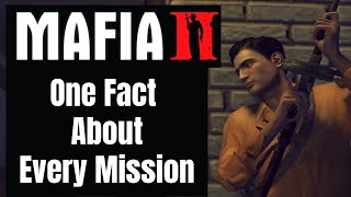 Mafia 2 - One fact about every mission