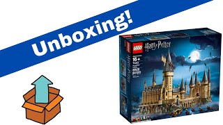 LEGO Harry Potter Hogwarts Castle Set Unboxing! (71043)