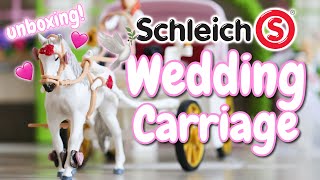 NEW! 2024 Schleich WEDDING CARRIAGE Set! Horse Unboxing HAUL!