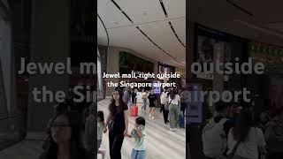 Jewel mall entrance by Singapore airport