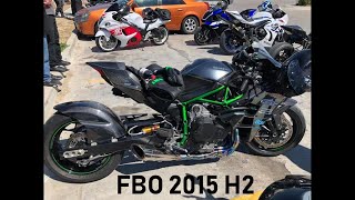 2016 ZX10R (The_Bitch_Ninja) VS Dallas 2015 H2 and 2015 S1000RR