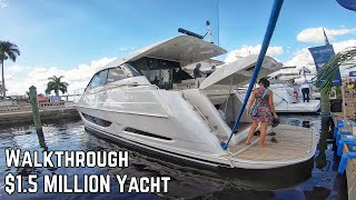 $1.5 MILLION Luxury Yacht | 2021 Maritimo X50 With Volvo Penta Marine Engines!