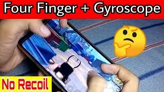 PUBG Mobile 4 Finger Claw + Gyroscope Handycam Gameplay | PUBG Mobile Best Control Settings |