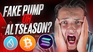 Bitcoin pump is OVER. Crypto Market IS GOING to 0 THIS WEEK!!