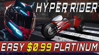 New Easy $0.99 PS5 Platinum Game - Hyper Rider Quick Trophy Guide