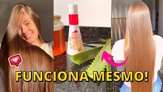 RECONSTRUÇÃO CASEIRA COM BABOSA QUE VAI SALVAR SEU CABELO | *passo a passo