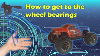 Arrma Granite wheel bearings