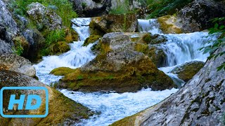 Beautiful Flowing River on a Rocky Mountain [2K]. Study, Sleep, Relax, Meditate, Zen, Peace ASMR 5h