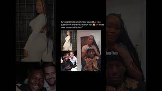 Tyrese Girlfriend Says He Wasn’t Her Type But His Best Friend Paul Walker Was 😳💔 #shorts #viral