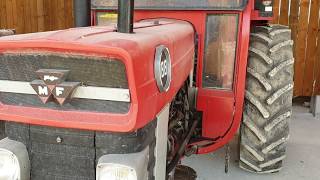 Circuit électrique sur un tracteur Massey Ferguson 188