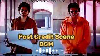 Post Credit Scene BGM 🔥 - The Greatest Of All Time ll MNU BGM ll #goatmovie #greatestofalltime