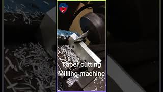 taper cutting on milling machine #millingmachine  #short #shorts