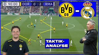 Schmerzhafte Niederlage im CL-Finale: Borussia Dortmund - Real Madrid (0:2) | Taktik-Analyse