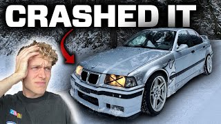 I BOUGHT AN E36 DRIFTMISSILE IN LATVIA AND IMMEDIATELY CRASHED IT