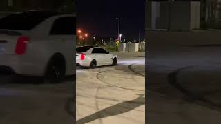 Infiniti G35 blows engine drifting in front of cops!