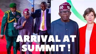 Tinubu Arrives Palais Brongniart For The New Global Finance Pact In Paris