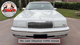 The Last Chrysler Fifth Avenue...  Sort of.