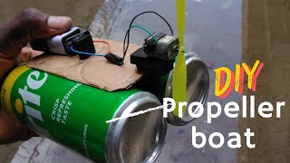 how to make a simple boat from soda cans/mini bateau