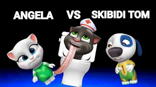 My Talking Tom Friends - SKIBIDI TOILET BUT TOM🤣