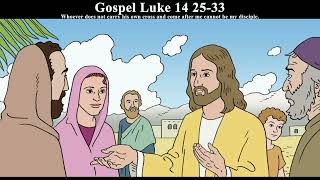 Reflection for Children | Gospel Luke 14 25-33  | 6 November 2024