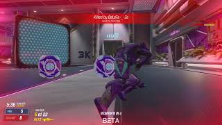 Splitgate beta gameplay | Arch Linux | Valorant alternative for Linux