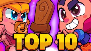 ¡TOP 10 MEJORES PERSONAJES!🔝  || Squad Busters