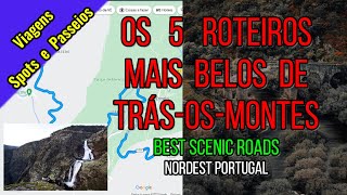 5 MELHORES ESTRADAS p/ MOTO em TRÁS-OS-MONTES - PORTUGAL