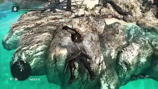 Swimming Thru Rock - Assassin's Creed IV (PS4)