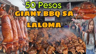 50 PESOS GIANT BBQ IN LALOMA QUEZON CITY!!