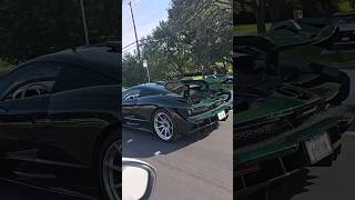 Green Exposed Carbon Mclaren Senna! 1 of 1 Rare Spec