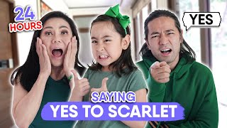 SAYING YES TO SCARLET FOR 24 HOURS! | DR. VICKI BELO