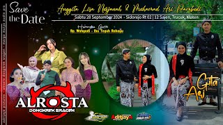 Live Alrosta Dongkrek Sragen Wedd GITA & ARI | MM audio | Aditjaya | Pincox Light | Sidorejo 27/9/24