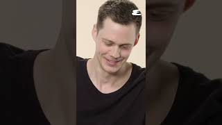 Bill Skarsgård on making Pennywise's crossed eyes #esquire #billskarsgård #pennywise