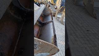 Oprava svahovací lopaty. Slope bucket repair.