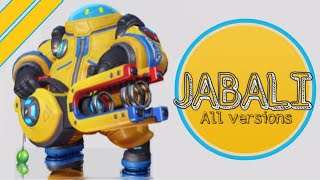 ALL JABALI HERO SKIN STYLES ||T3 Arena||