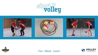 Start2Volley 20: Hoops and balls