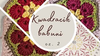 KWADRACIK BABUNI- african flower cz.2