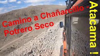 Camino histórico a Chañarcillo: Pabellón y cuesta Potrero Seco, Atacama (Chile)