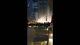 Dubai Mall fountain